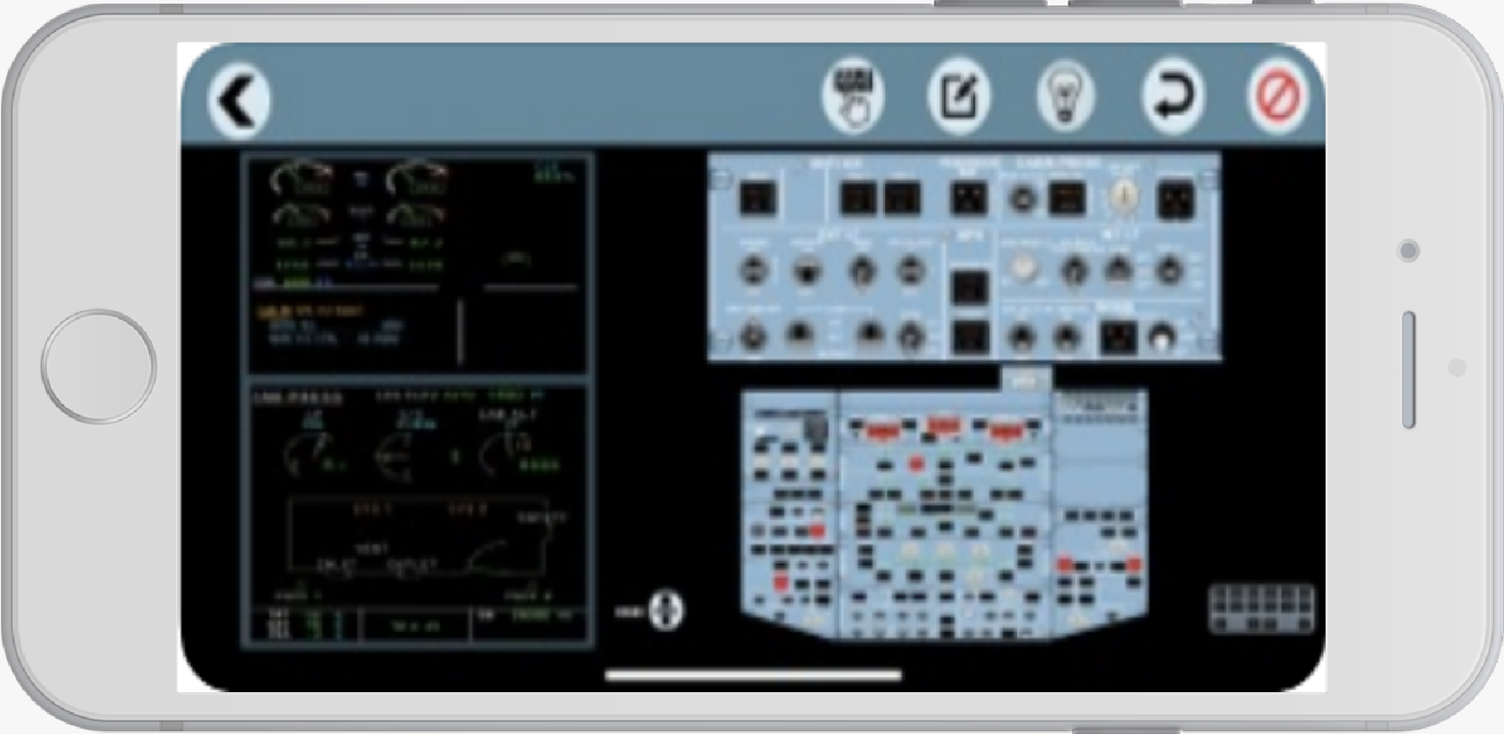 Airbus A320 ecam Pilot trainer