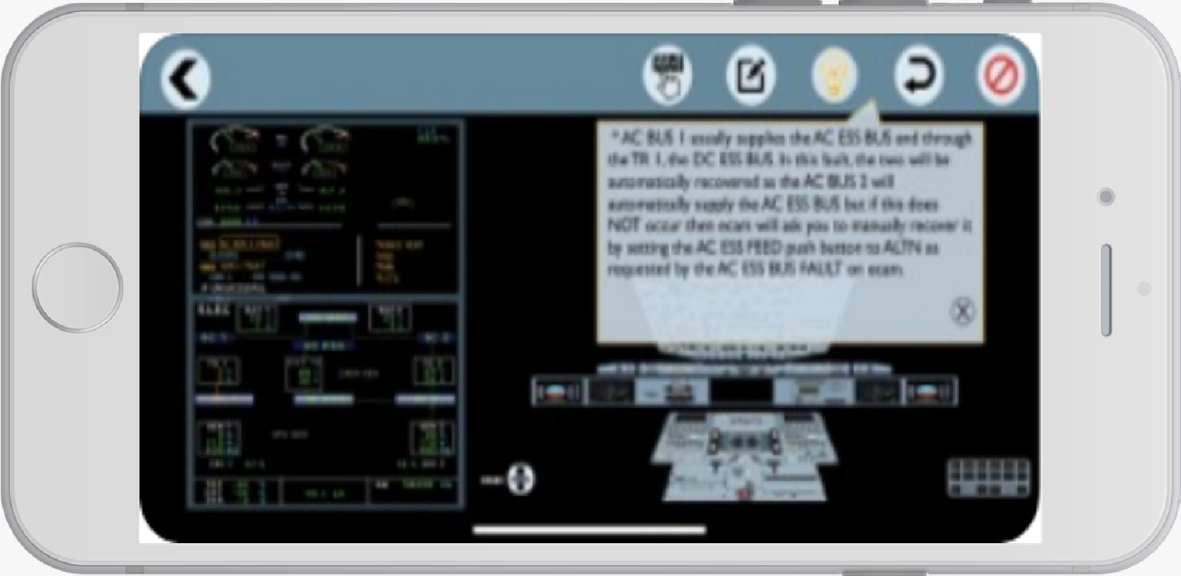 Airbus A320 ecam Pilot trainer